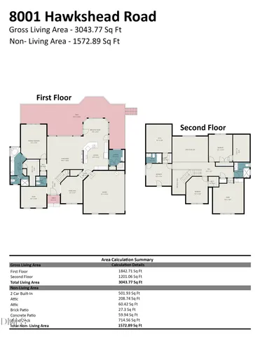 $695,000 | 8001 Hawkshead Road, Wake Forest, NC 27587