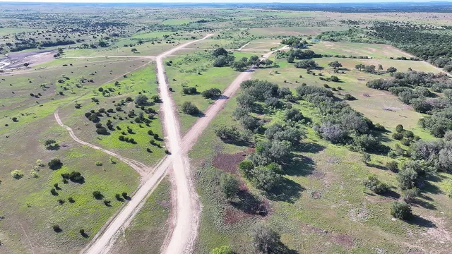 an aerial view of beach