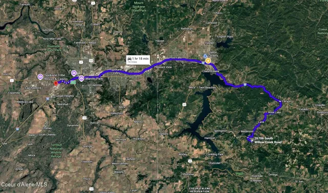 $1,750,000 | 26706 South Willow Creek Road, Medimont, ID 83842