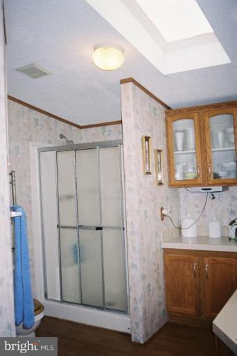 7853 Sellner Road Jessup, MD 20794 - Photo 11 of 28 Double shower with built-in seats. Skylight