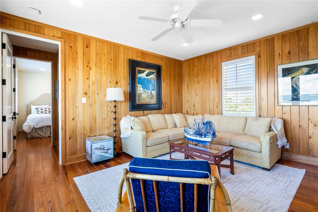1024 Private Road East Port Aransas, TX 78373 - Photo 11 of 40 a living room with furniture and a window