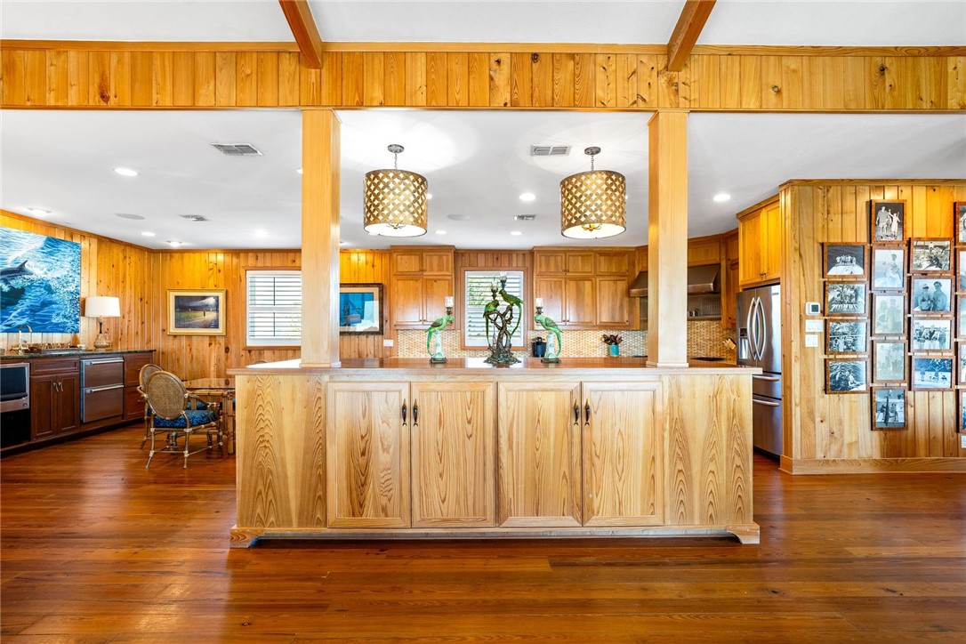 1024 Private Road East Port Aransas, TX 78373 - Photo 3 of 40 a view of a living room with a large window