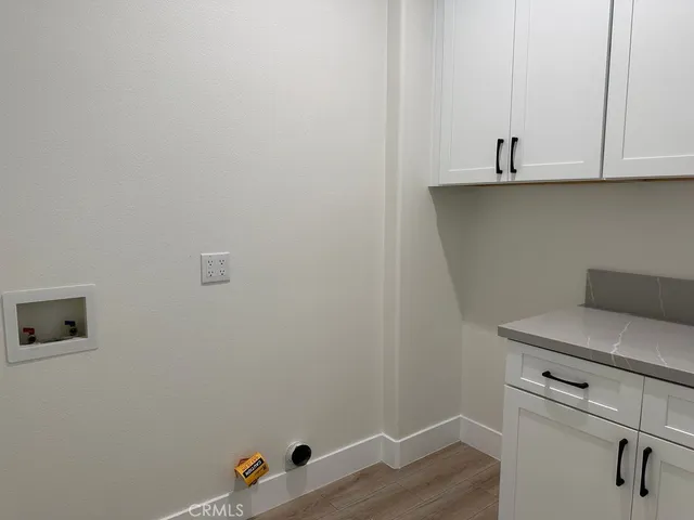 a room with storage and utility