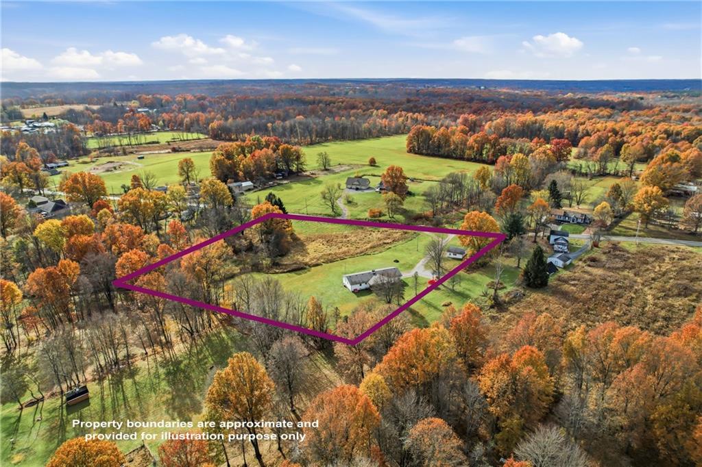 2635 South Keel Ridge Road Hermitage, PA 16148 - Photo 49 of 49 an aerial view of residential houses with outdoor space