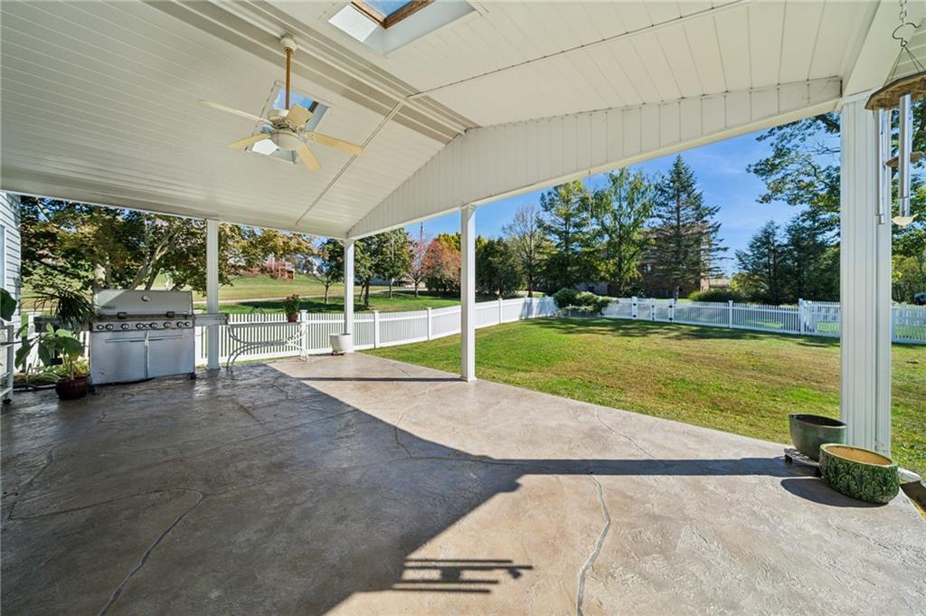 188 Meadow Spring Road Greensburg, PA 15601 - Photo 33 of 43 a view of a patio with a yard