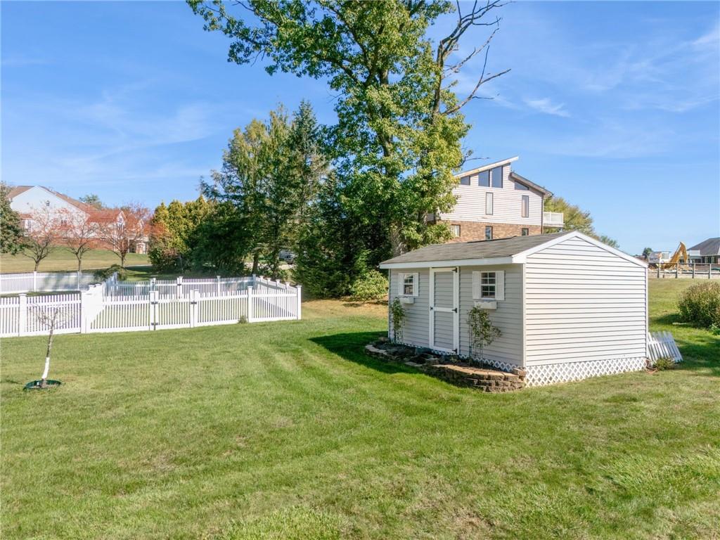 188 Meadow Spring Road Greensburg, PA 15601 - Photo 38 of 43 a view of an house with backyard space and garden