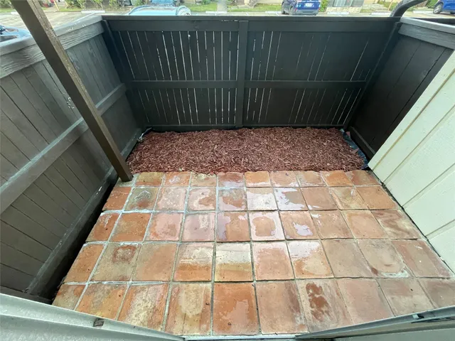 a car parked in front of a house