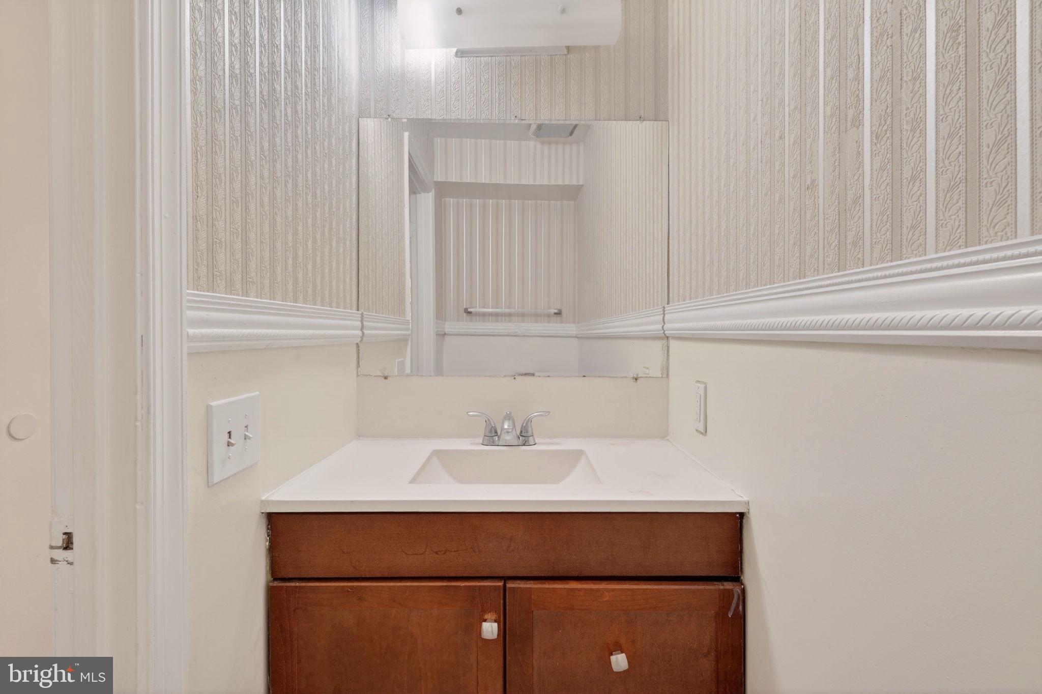 12447 Loft Lane Silver Spring, MD 20904 - Photo 19 of 45 Charming half-bath with elegant details.
