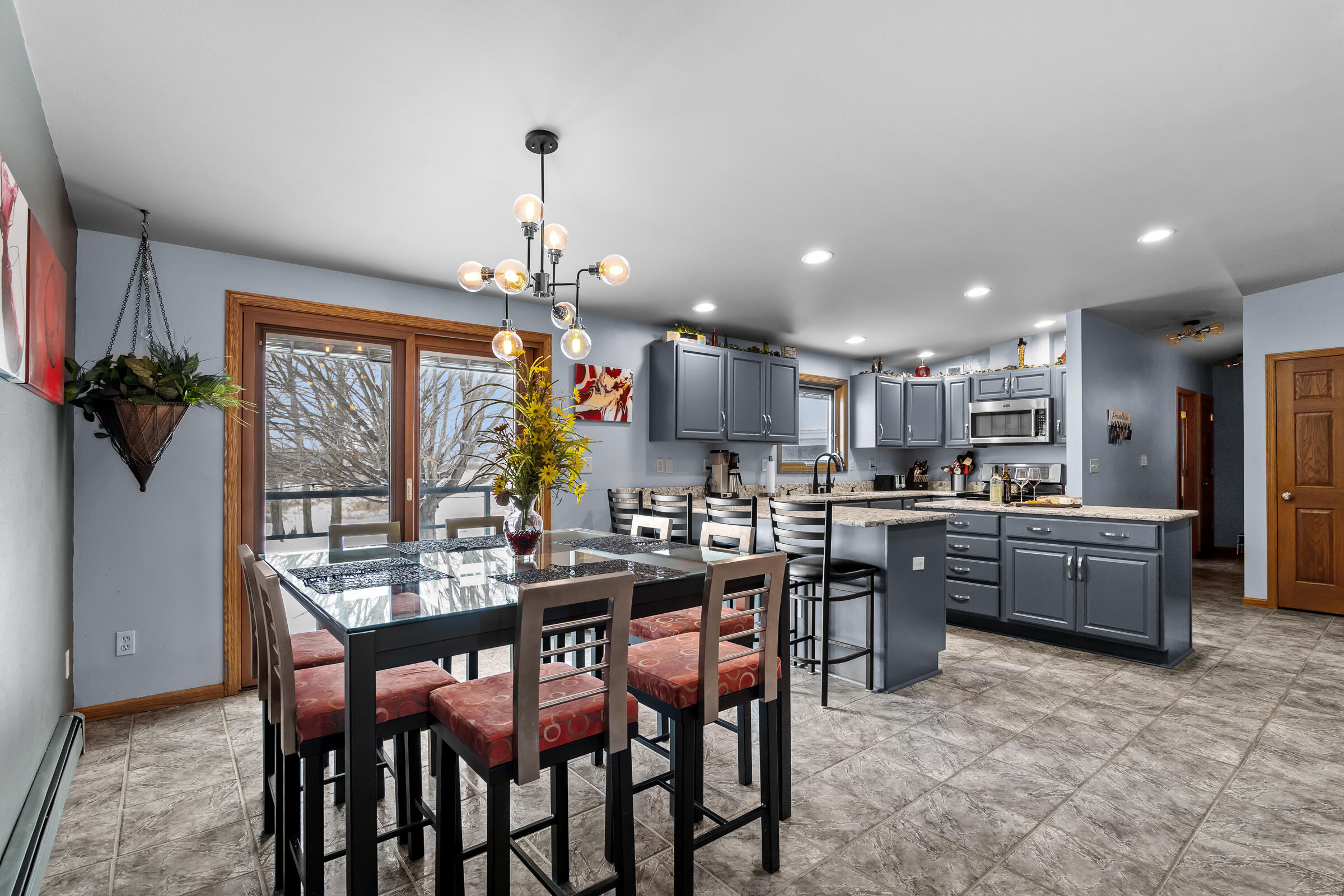 8520 South Gass Lake Road Newton, WI 53063 - Photo 22 of 38 Kitchen/ Dining