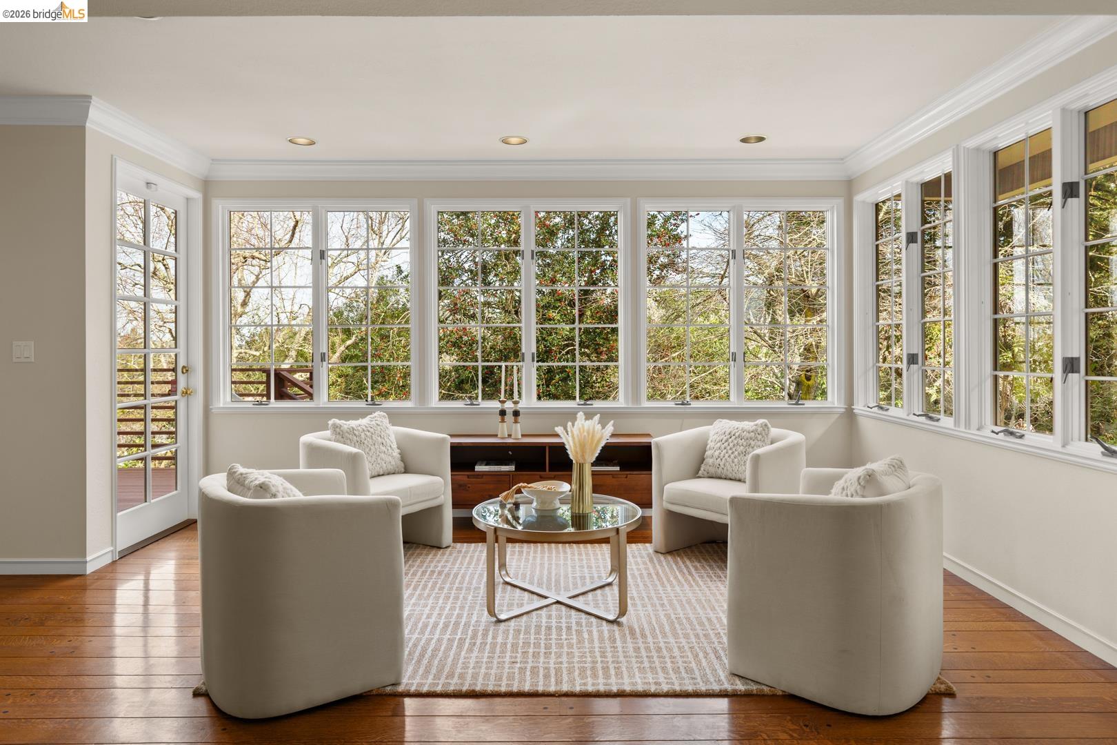1123 Park Hills Road Berkeley, CA 94708 - Photo 8 of 47 a living room with furniture and a large window