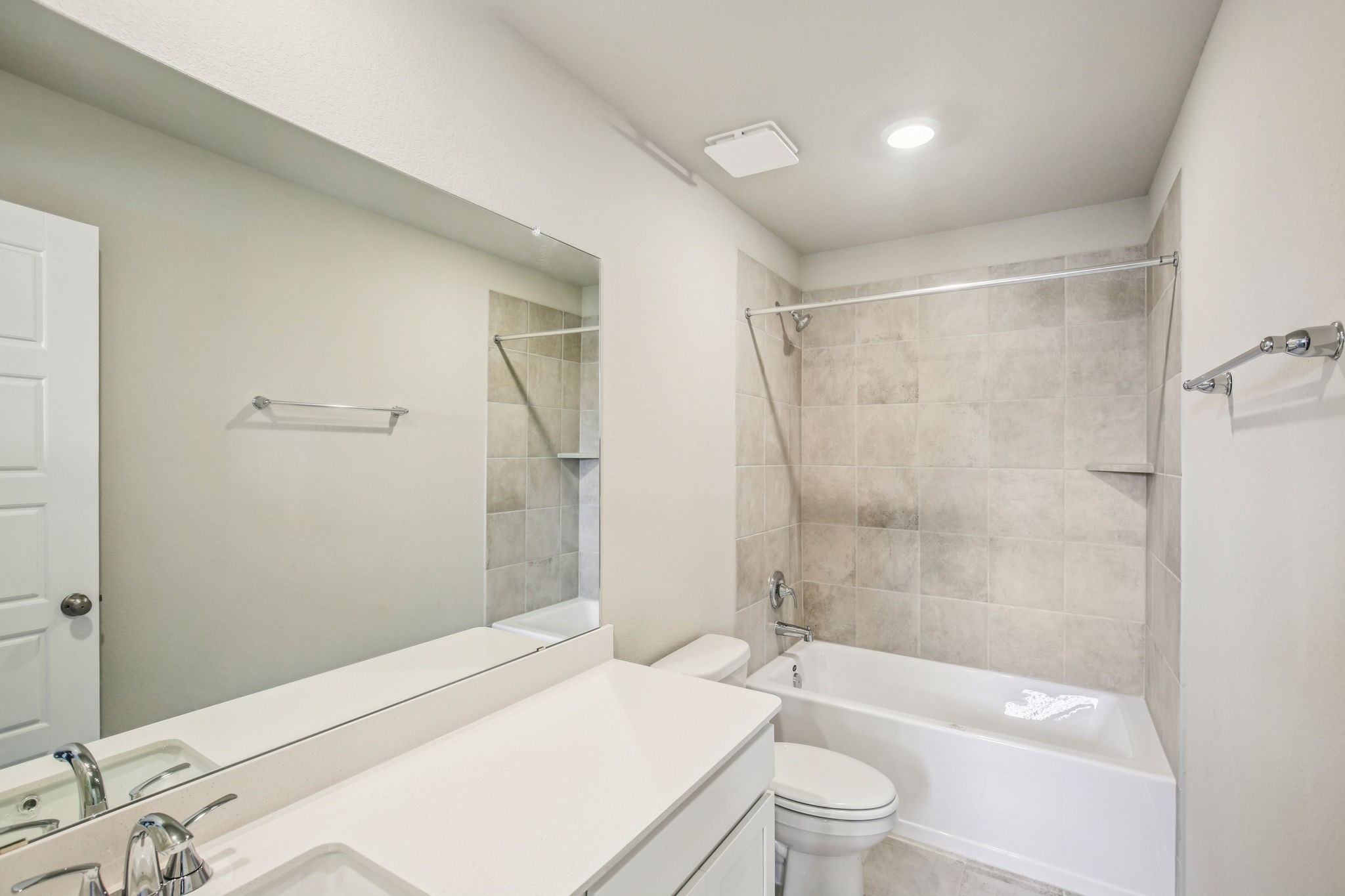 1660 Hopson Ranch Drive Conroe, TX 77301 - Photo 30 of 37 a bathroom with a sink a toilet and shower