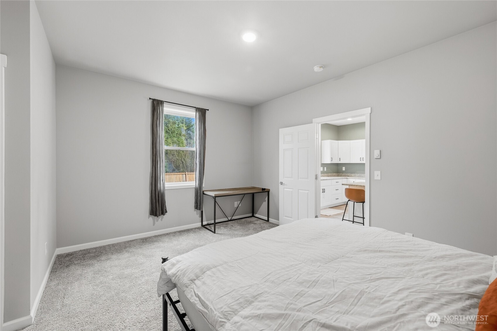 8470 Golden Valley Drive Maple Falls, WA 98266 - Photo 19 of 30 a bedroom with a bed and a window