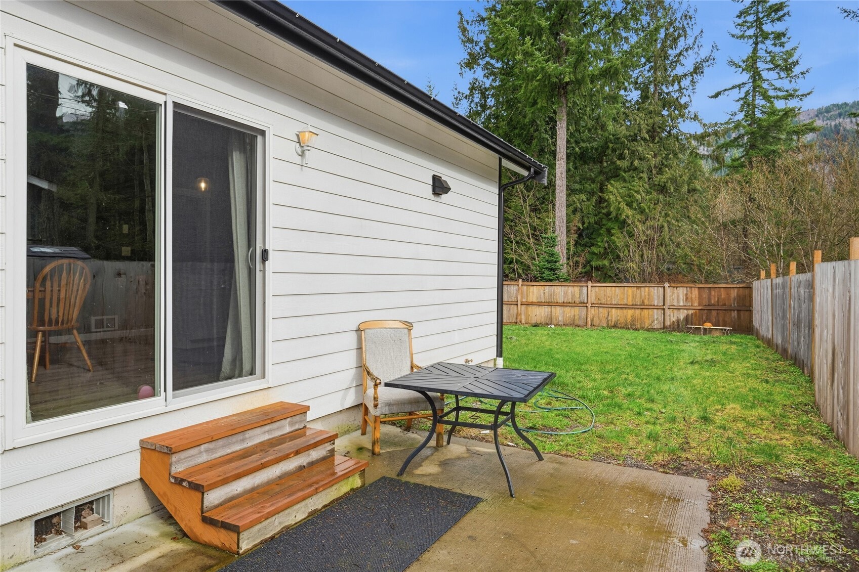 8470 Golden Valley Drive Maple Falls, WA 98266 - Photo 26 of 30 a view of a bench in the backyard