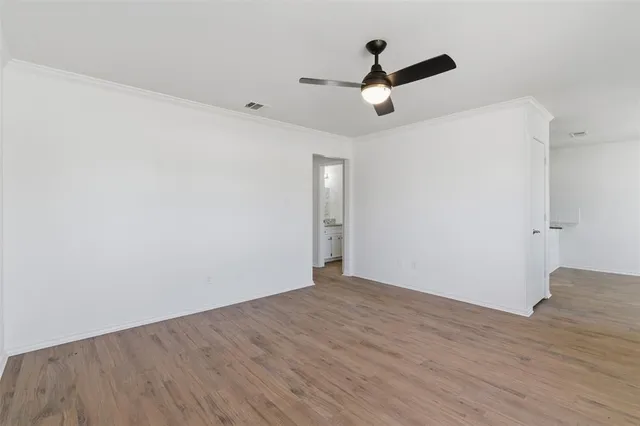 wooden floor in an empty room