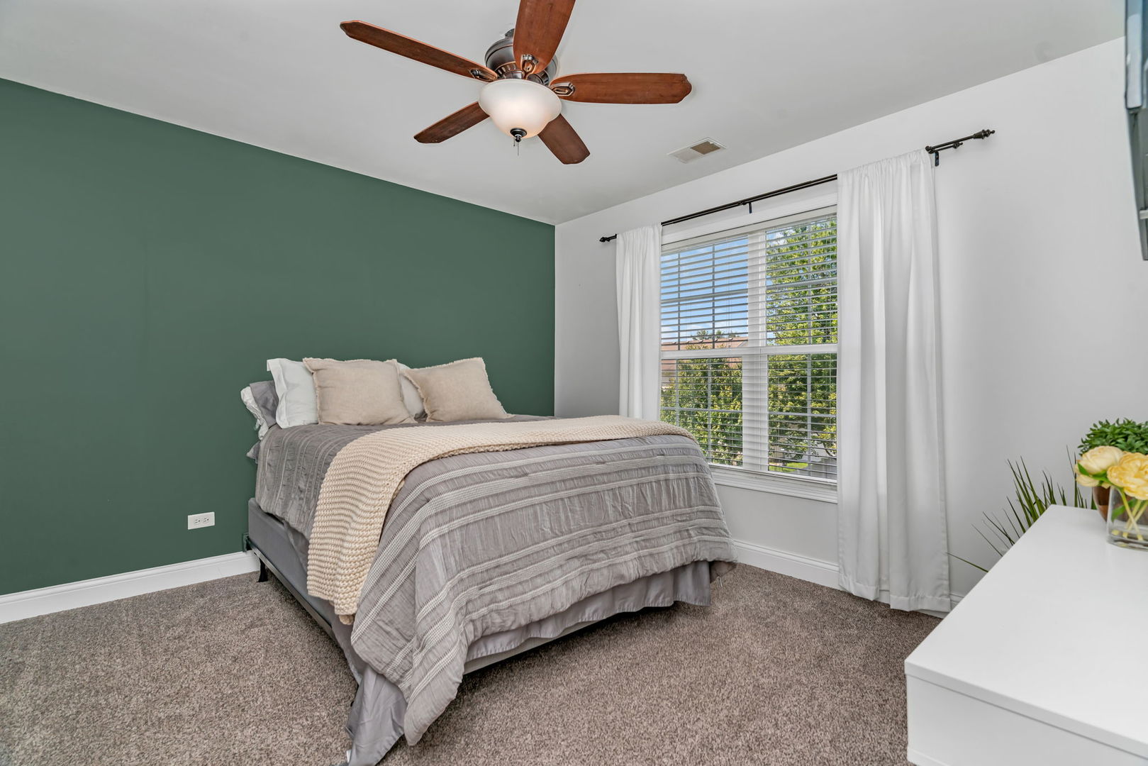 1110 Sandstone Drive Diamond, IL 60416 - Photo 30 of 49 a bedroom with a bed and a window