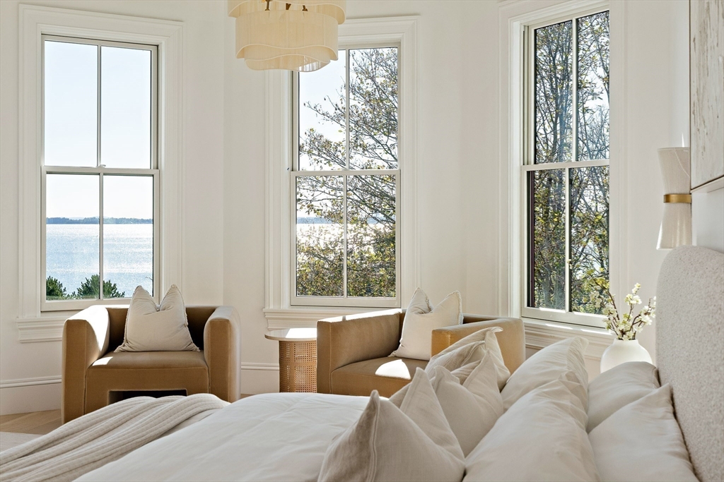 9 Little Nahant Road Nahant, MA 01908 - Photo 23 of 41 a living room with furniture and a large window