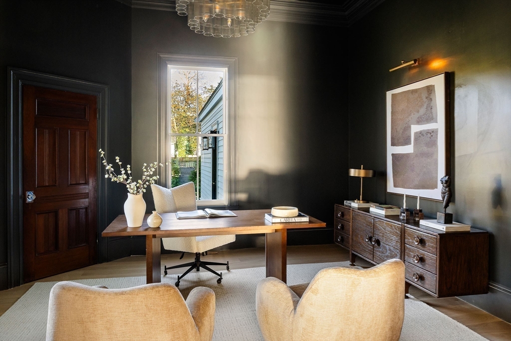 9 Little Nahant Road Nahant, MA 01908 - Photo 6 of 41 a reading room with furniture wooden floor and a window