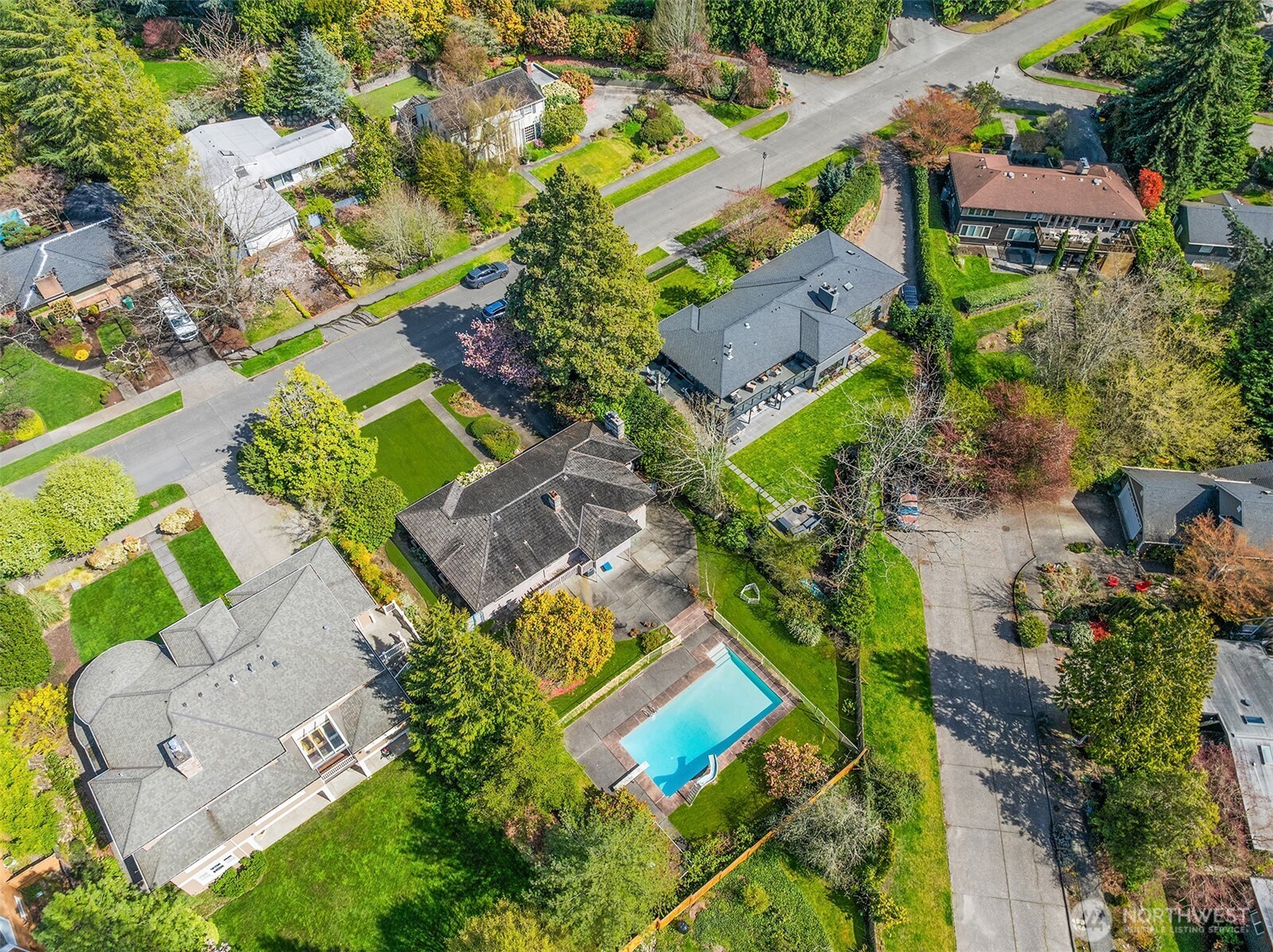 5429 Northeast Windermere Road Seattle, WA 98105 - Photo 19 of 21 an aerial view of residential house with outdoor space