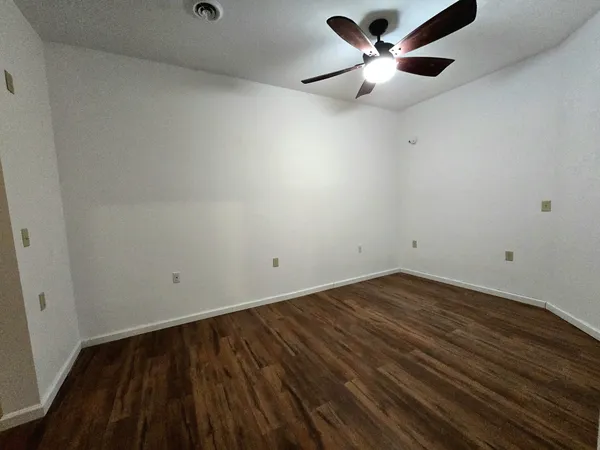 wooden floor in an empty room