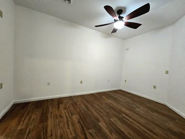 wooden floor in an empty room