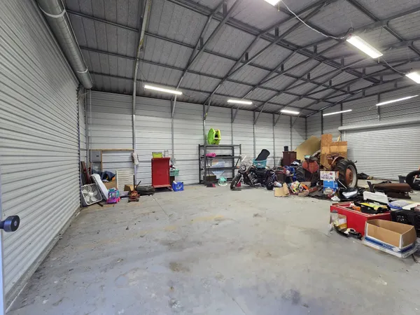 a view of storage and utility room