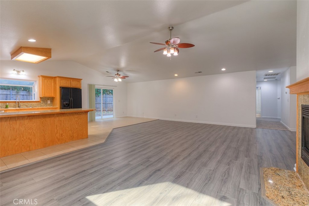 14503 Colter Way Magalia, CA 95954 - Photo 9 of 42 a view of a kitchen with a sink and a microwave