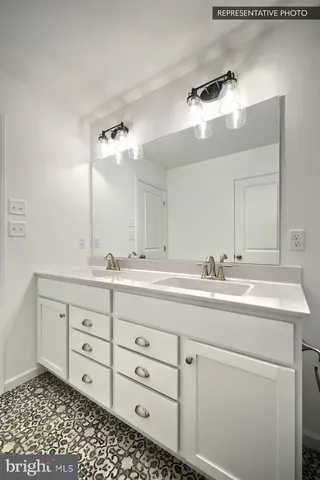 a view of small space with racks on the wall