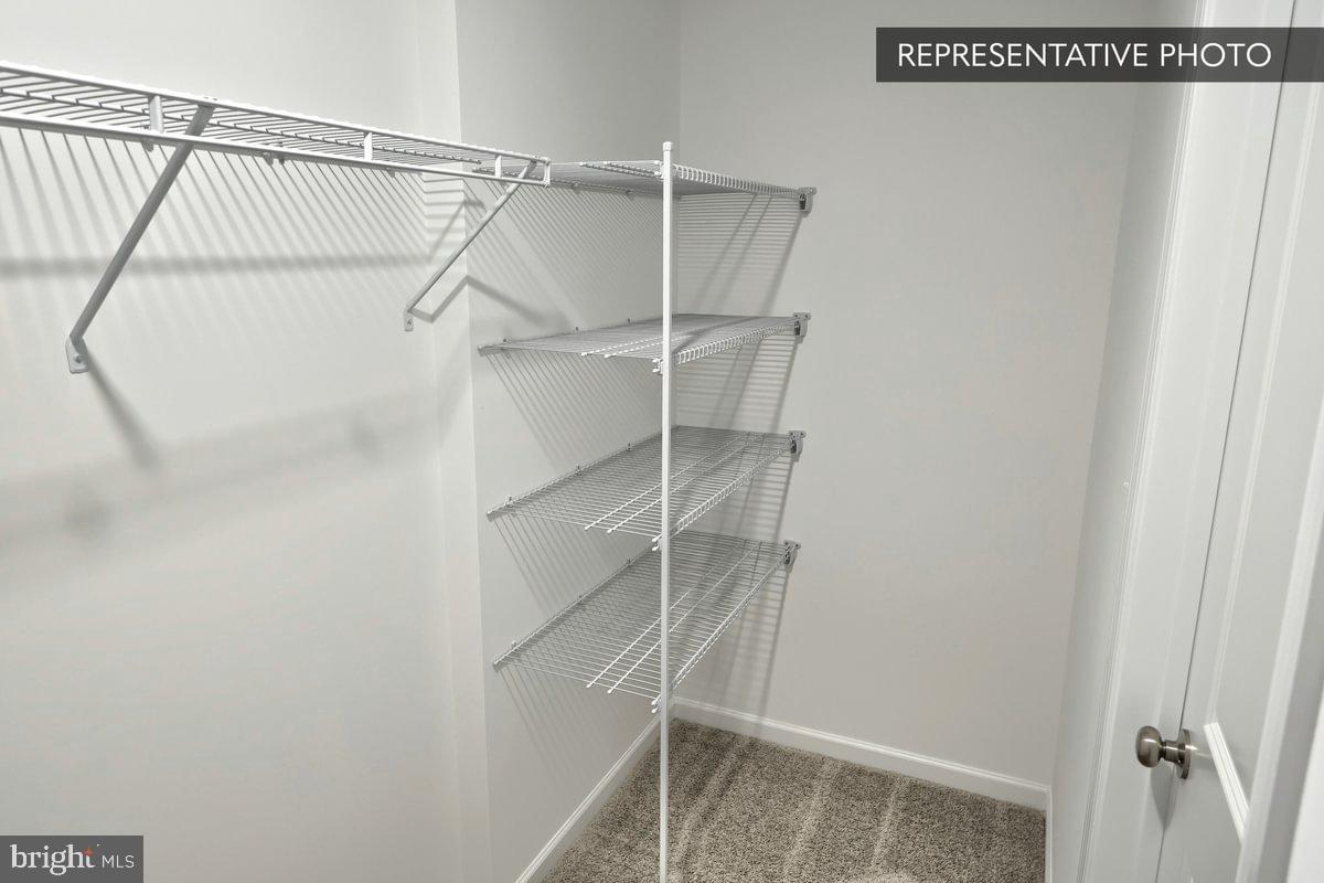 Sassafras Plan At Hills Spring Grove, PA 17362 - Photo 26 of 33 a view of walk in closet with empty racks