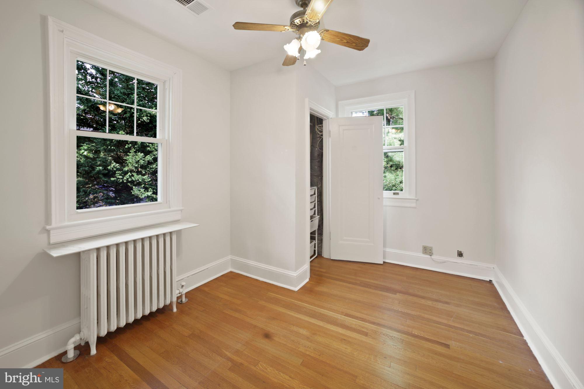6820 Meadow Lane Chevy Chase, MD 20815 - Photo 26 of 54 2nd bedroom with ceiling fan