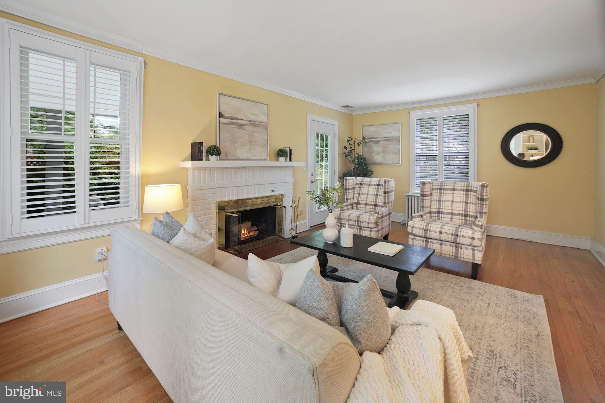 6820 Meadow Lane Chevy Chase, MD 20815 - Photo 5 of 54 Nicely sized living room
