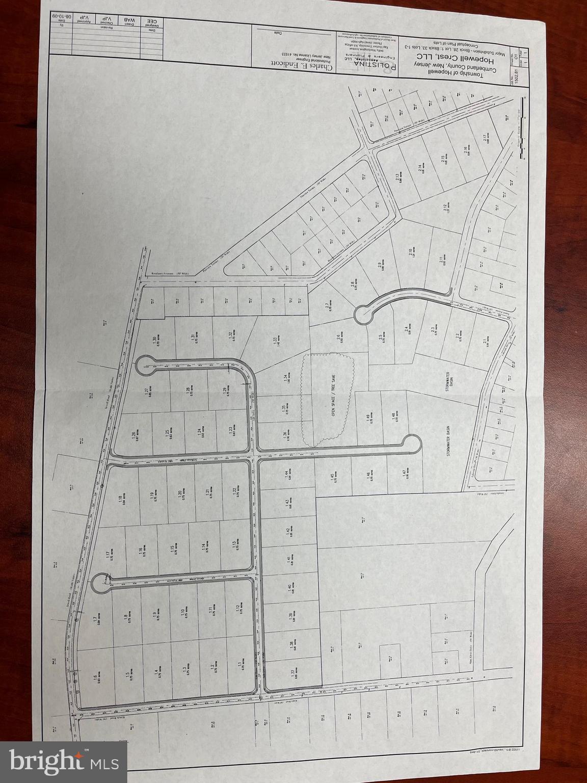 0 Sewall Road Bridgeton, NJ 08302 - Photo 17 of 17 Old subdivision plan from 2009