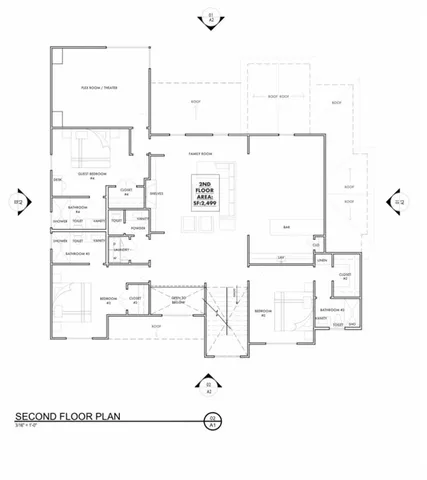 view of a black and white photo