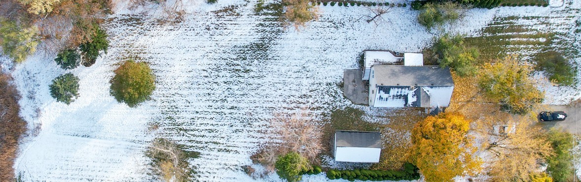8-s057 South Vine Street Burr Ridge, IL 60527 - Photo 29 of 37 a aerial view of a house with a yard