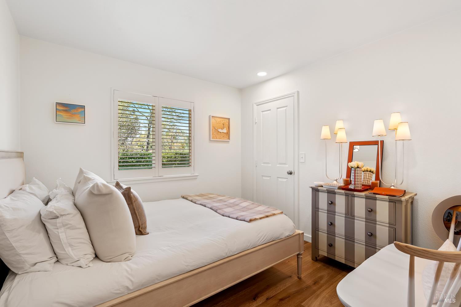 110 Viola Way Angwin, CA 94508 - Photo 15 of 31 a bedroom with bed a couch and dresser