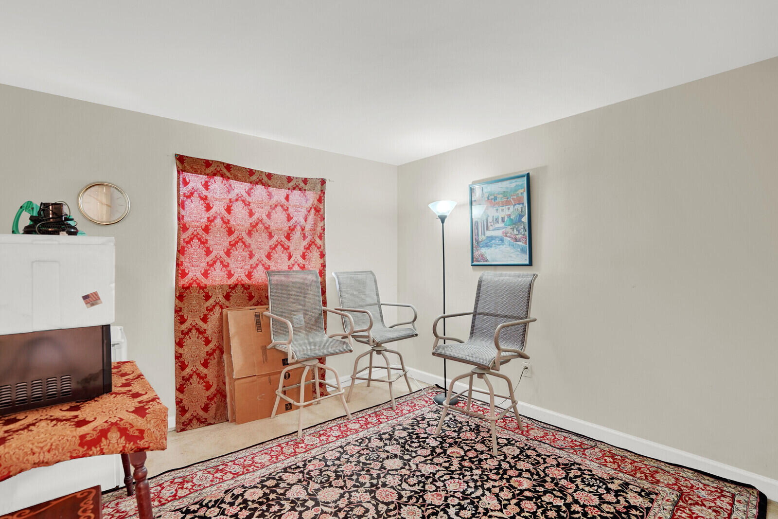 1505 Crescent Circle, Unit A11 Lake Park, FL 33403 - Photo 8 of 14 a living room with furniture and a flat screen tv