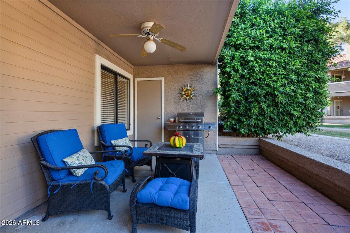 5230 East Brown Road, Unit 110 Mesa, AZ 85205 - Photo 34 of 48 Private Patio