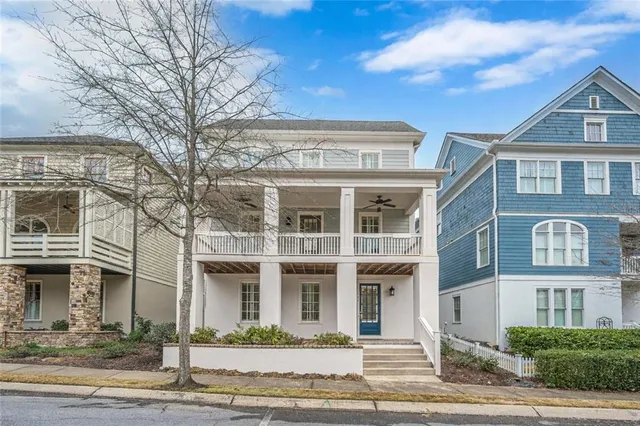 front view of a houses