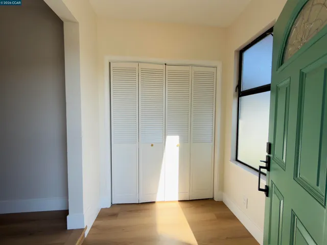 a view of closet area