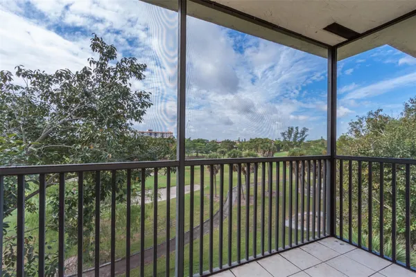 a view of city with balcony