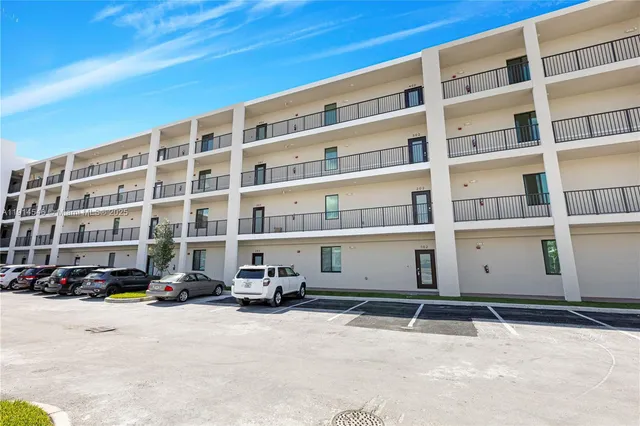 a view of parking with a parking space