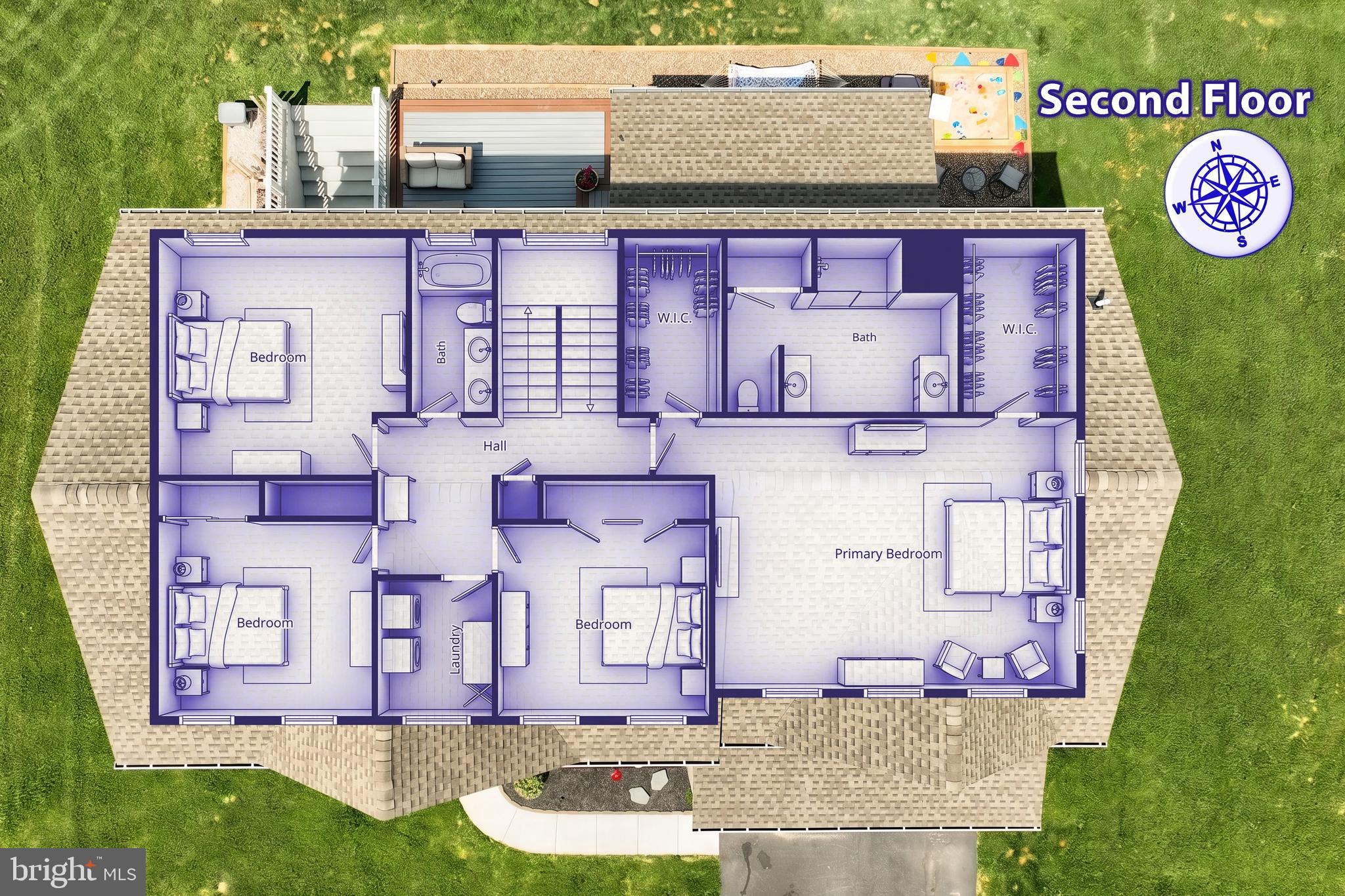 2741 Cold Springs Road Orrtanna, PA 17353 - Photo 26 of 52 an aerial view of residential houses with outdoor space and parking