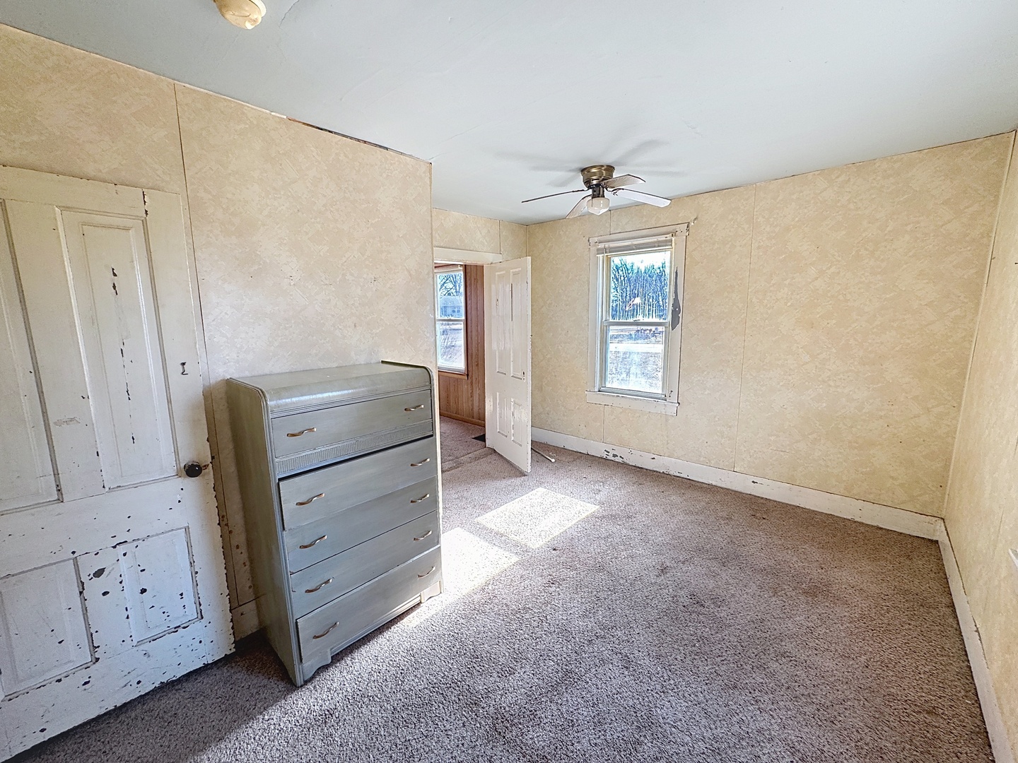 108 South Yates Street Alpha, IL 61413 - Photo 6 of 15 a view of a bedroom with bed and cabinet