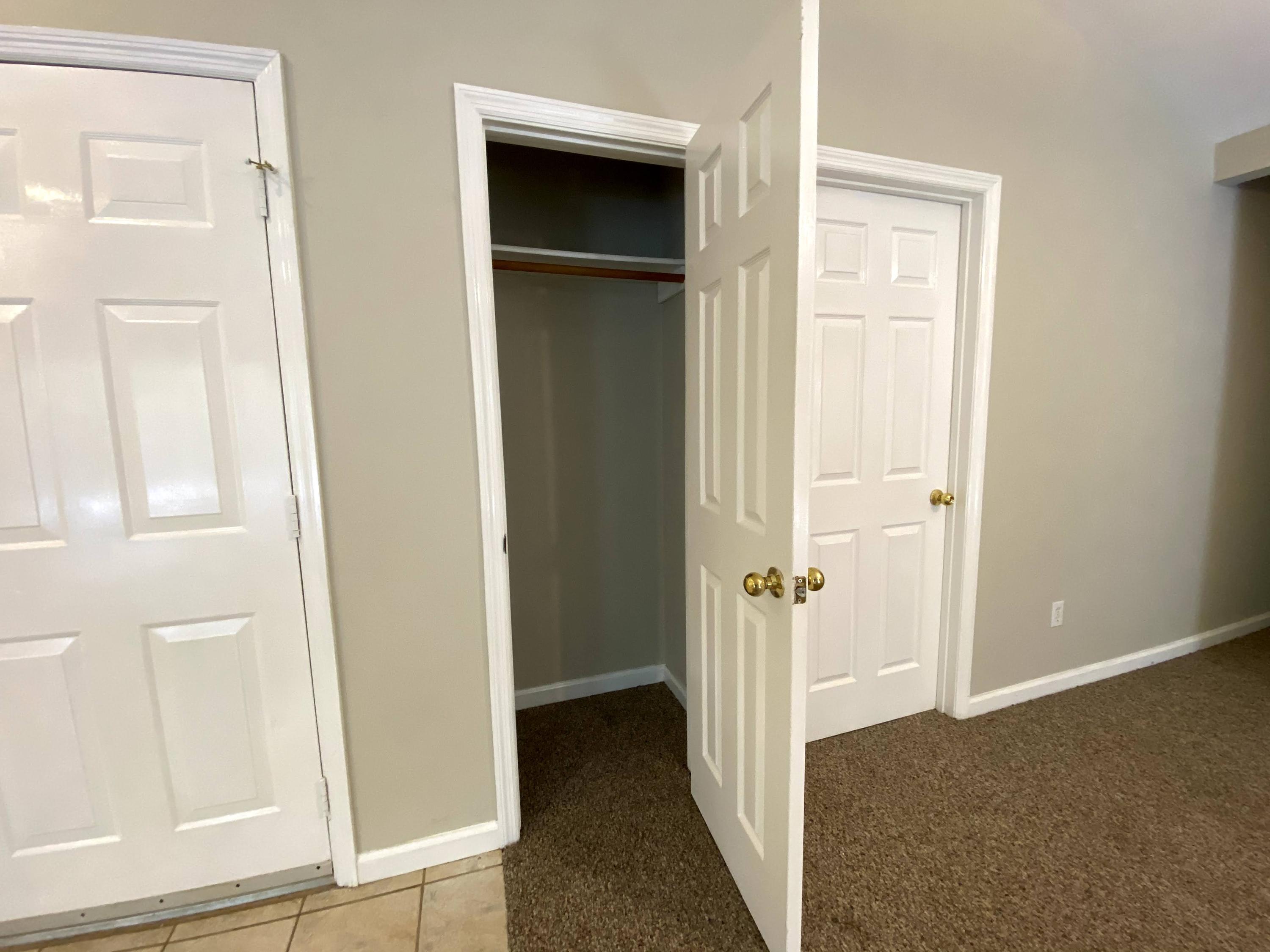 35 Silver Lake Road Hardy, VA 24101 - Photo 19 of 47 a view of a hallway with wooden floor and closet