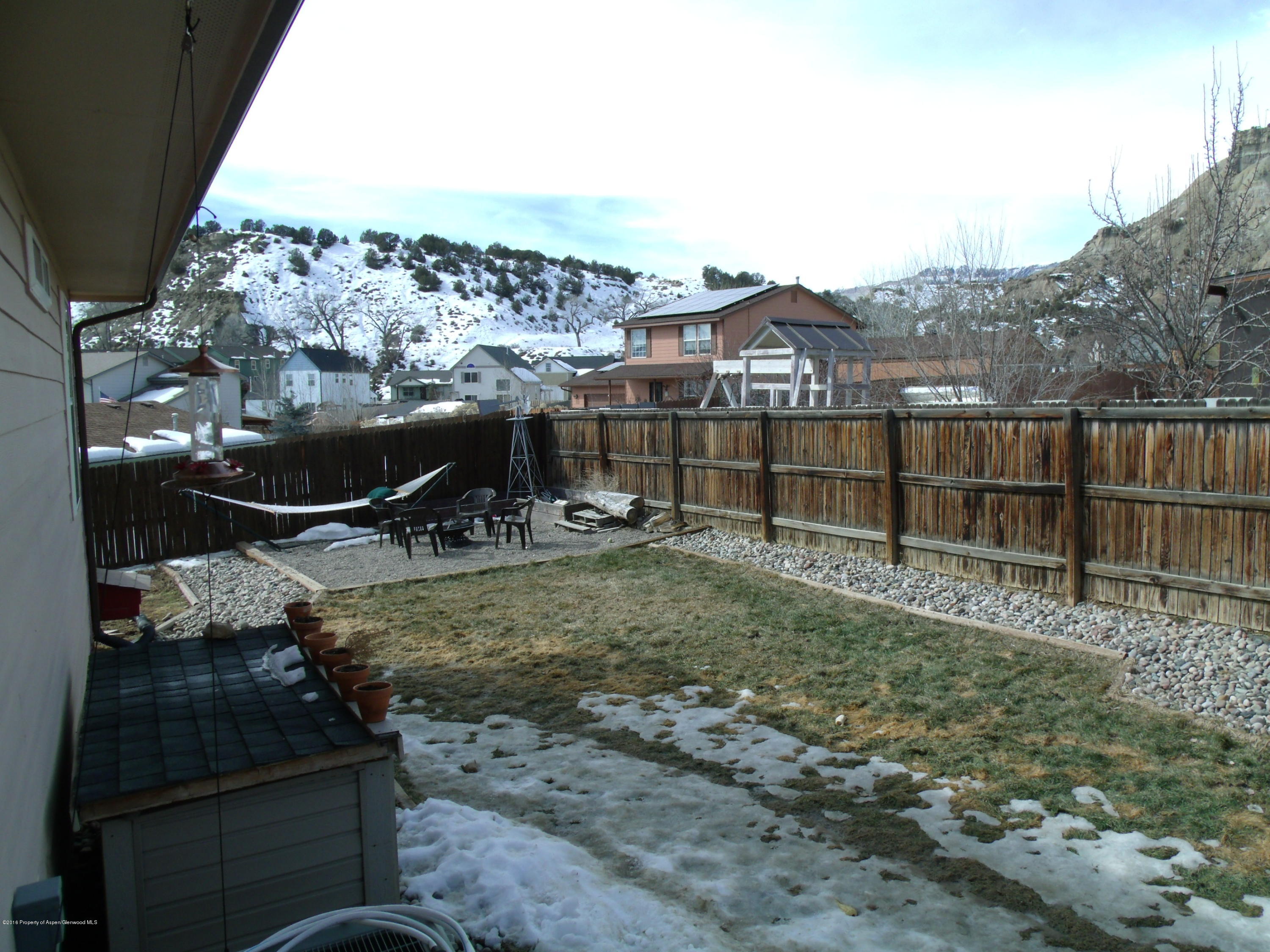 1050 West 26th Street Rifle, CO 81650 - Photo 8 of 16 Fenced Backyard