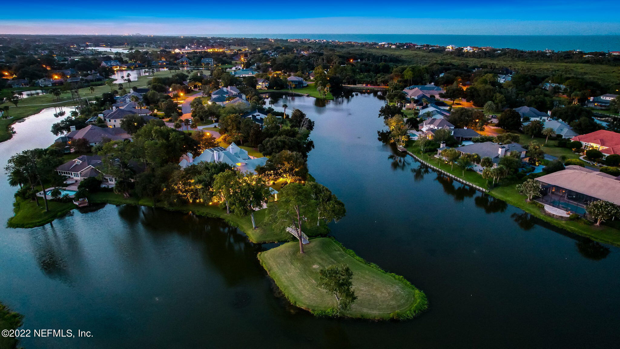 3080 Timberlake Point Ponte Vedra Beach, FL 32082 - Photo 90 of 98 Twilight peninsula
