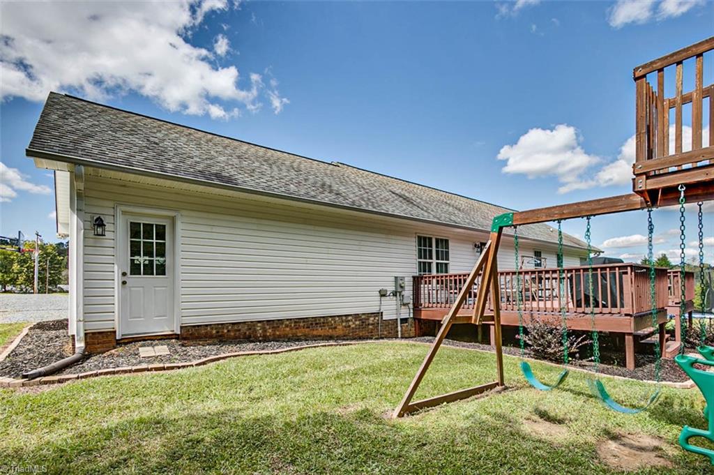 2509 Danny Bell Road Asheboro, NC 27205 - Photo 25 of 27 Back of home - playset conveys