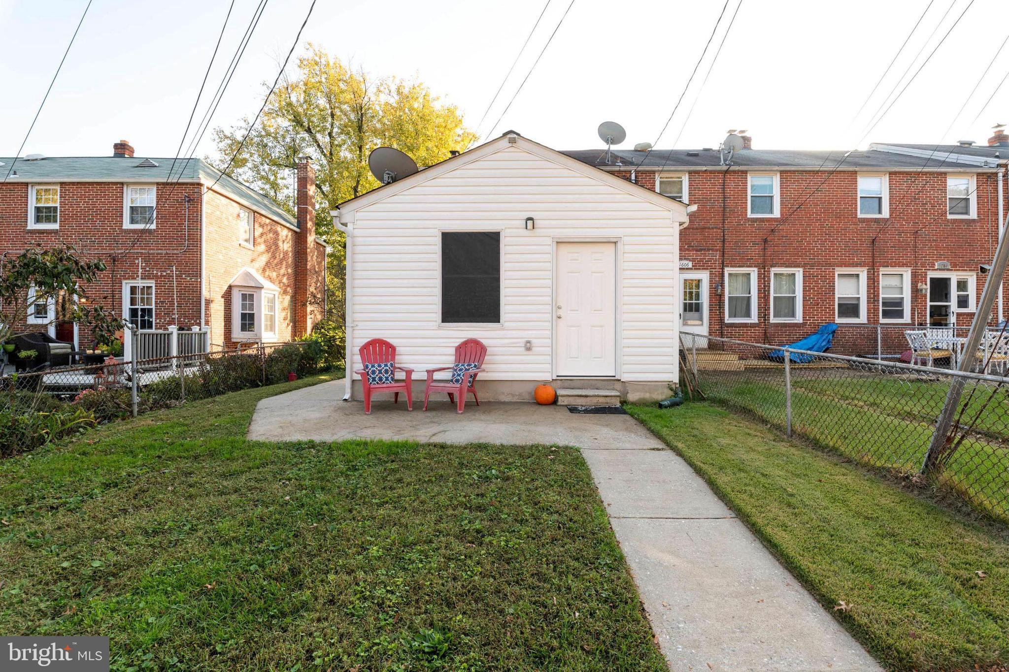 1608 Hardwick Road Towson, MD 21286 - Photo 27 of 30 Rear Yard.