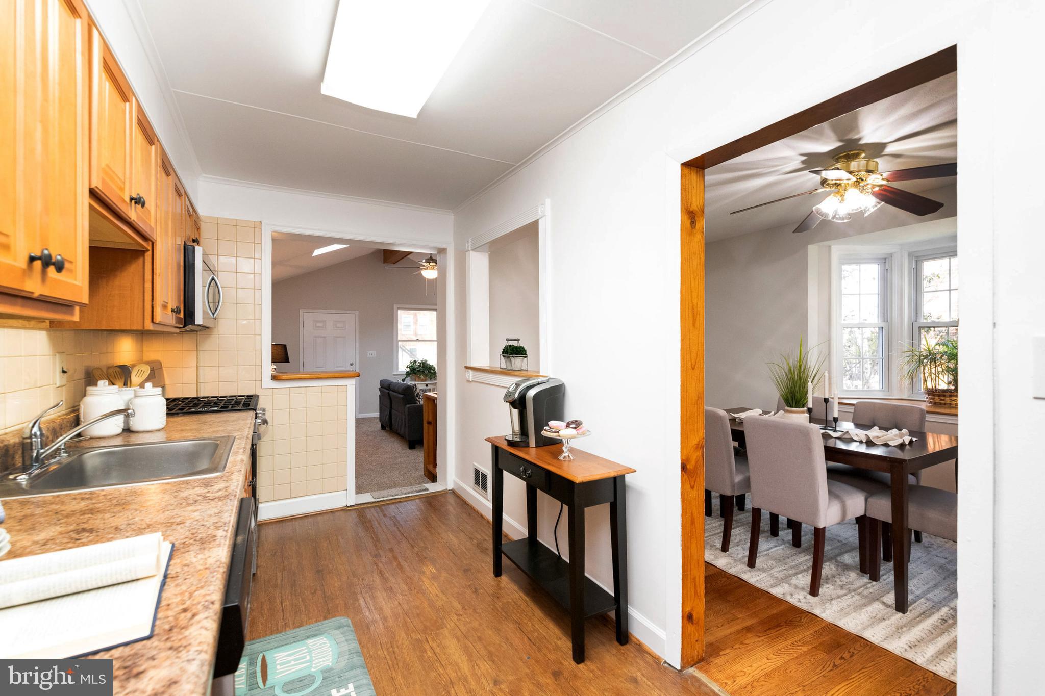1608 Hardwick Road Towson, MD 21286 - Photo 7 of 30 Kitchen opens to Dining & Family Rooms