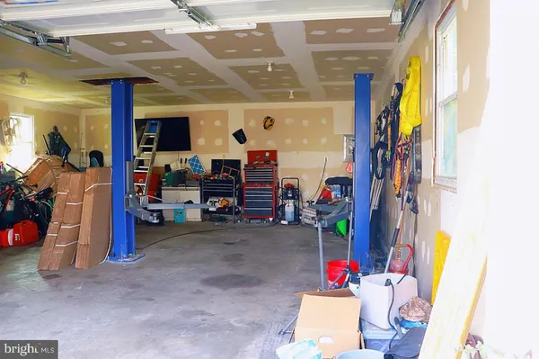 a view of storage and utility room