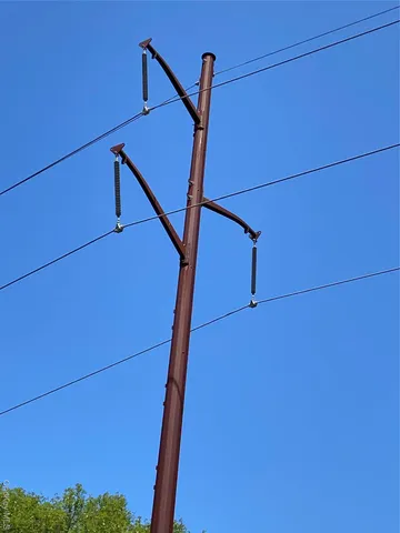 a view of a garden with an outdoor space